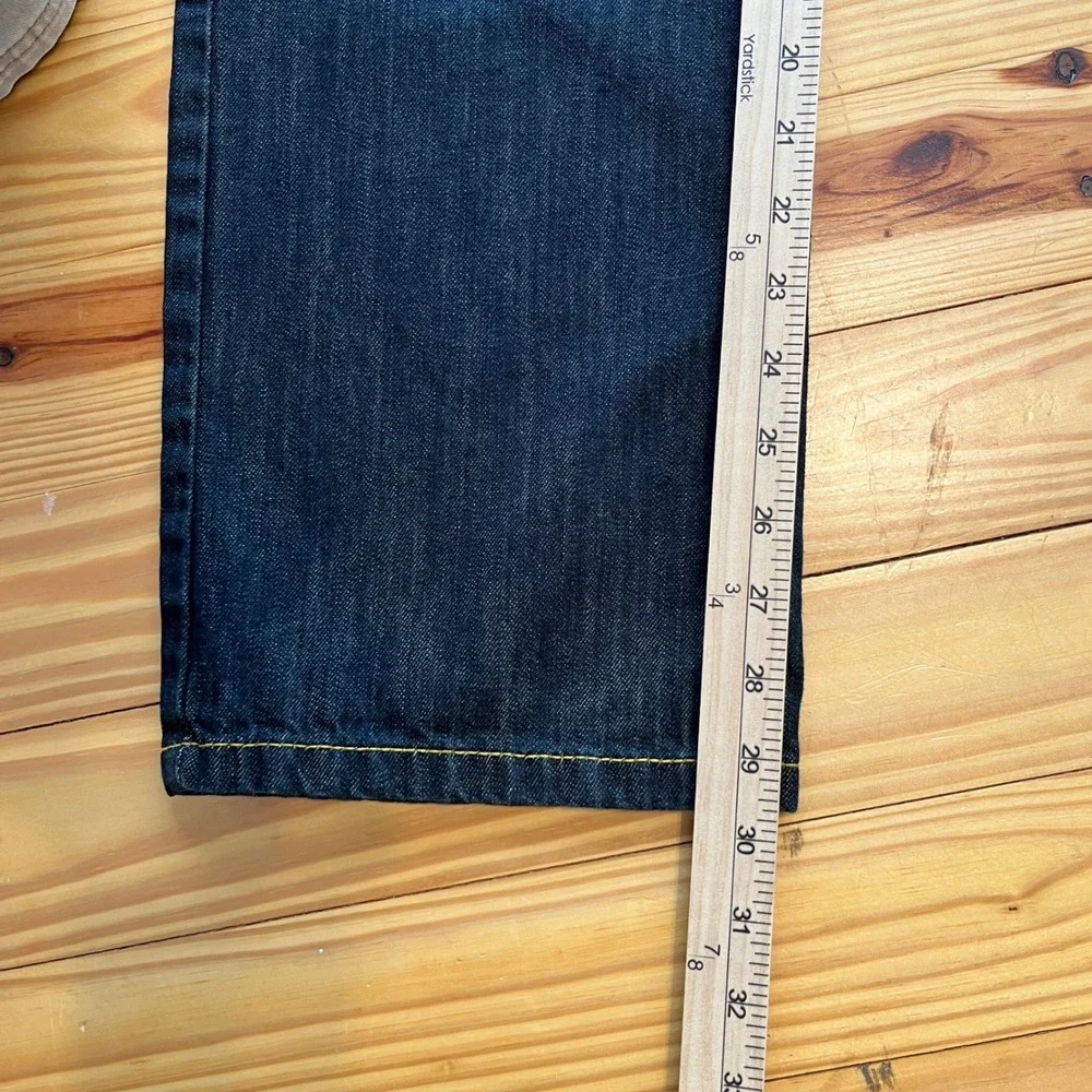 Akademiks Youth‎ Boys Jeans Size 16 Dark Wash Denim Pants Streetwear NWT